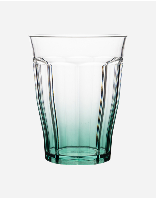 Colour Line - Wasserglas - Grün - 400 ml - 4 Stück