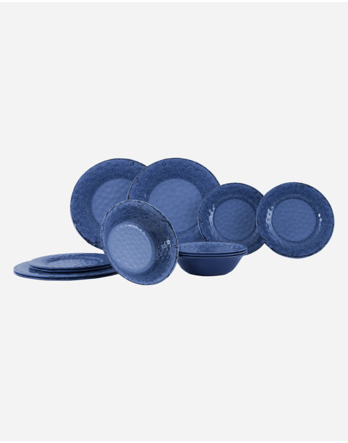 Stone Line - Geschirr - Azure - 12-Teilig