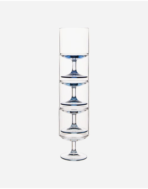 Colour Line - Copa de vino - Sky - 285 ml - 4 Piezas