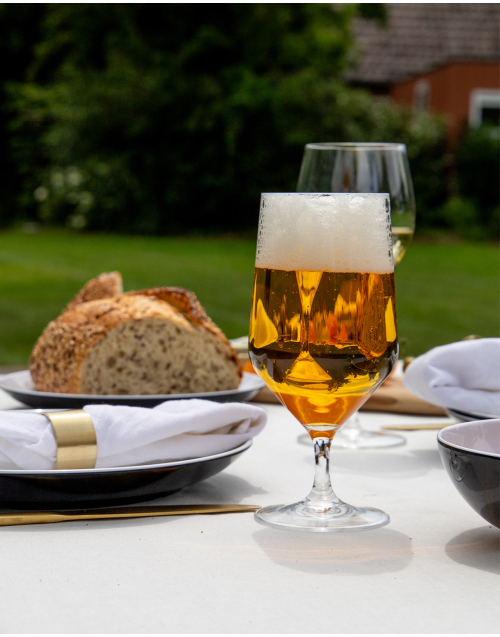 Solid Line - Vaso de cerveza - 430 ml - 2 Piezas