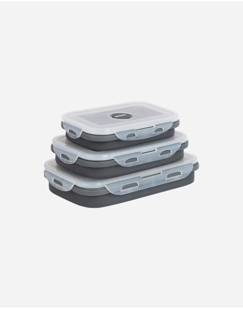 Recipientes de almacenamiento - Silicona - 3 Piezas