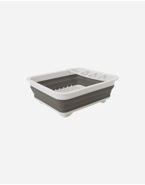 Afdruiprek - Opvouwbaar - Grijs/Wit