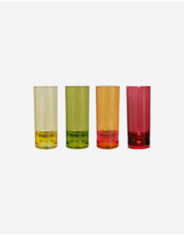 Colour Line - Shotglas - Rainbow - 40 ml - 4 Stuks